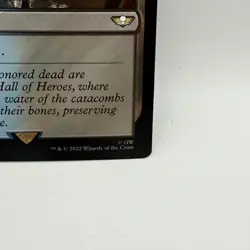 Darkwater Catacombs 274 Surge Foil MTG Warhammer 40k Commander Rare Land Dimir - Image 4