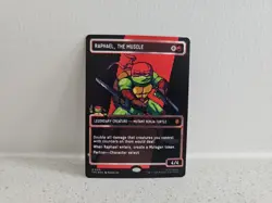 Raphael, the Muscle (0091) (Borderless) Surge Foil Magic The Gathering - Image 1