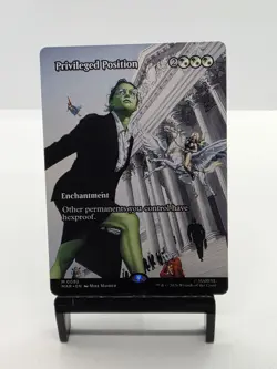 Privileged Position (Borderless) - 0092 - Marvel Super Heroes MAR - Mythic Rare - Image 1
