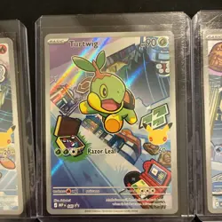 Pokemon TCG First Partner Illustration Collection Series 1 Gen 4 Sinnoh Starters - Image 4