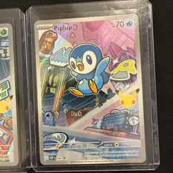 Pokemon TCG First Partner Illustration Collection Series 1 Gen 4 Sinnoh Starters - Image 5