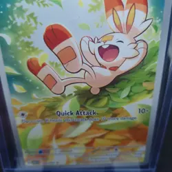 Scorbunny 225/217 Illustration Rare Ascended Heroes Pokemon TCG 2026 NM/Mint IR - Image 2