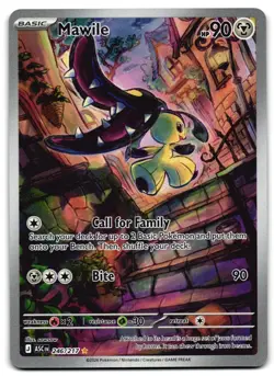 Mawile 246/217 - 🌊 Ascended Heroes Pokemon TCG Holo 🖤 - LP - Image 1