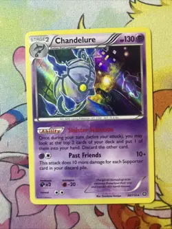 Chandelure 50/114 XY - Steam Siege Holo Pokemon TCG LP - Image 1
