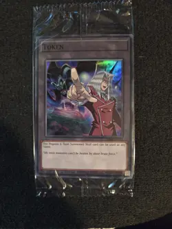 Yu-Gi-Oh!- TOKEN Pegasus & Toon Summoned Skull Super Rare Promo TKN5-EN032 NM - Image 1