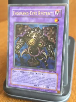 Konami Yu-Gi-Oh! Thousand-Eyes Restrict PSV-084 PSV 1st Ed Ultra Rare Holo - Image 3