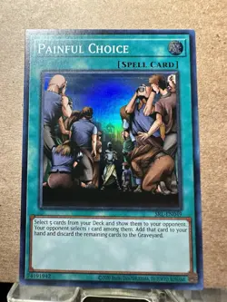 Painful Choice SRL-EN049 Spell Ruler (25th Anniversary Edition) Yu-Gi-Oh - Image 1