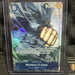 Bandai One Piece Card Game Monkey.D.Garp OP12-056 SR Foil Alt Art EN 8000 - Image 1