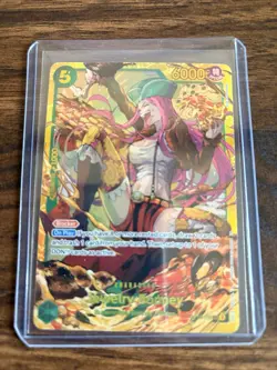 One Piece CCG Jewelry Bonney Secret Rare Foil Card #OP12-118 - Image 1