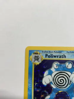 Pokemon TCG Poliwrath #13/102 Base Set Holo Rare 1999 90 HP Ken Sugimori - Image 3