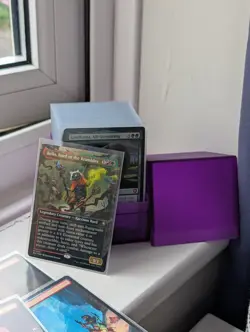 MTG Commander Bloomburrow: Animated Army Commander Deck, full art lands and case - Image 1