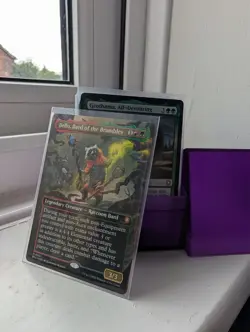 MTG Commander Bloomburrow: Animated Army Commander Deck, full art lands and case - Image 2