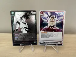 2 X Cards Son Goku SB02-036 Manga Booster 02 Foil Dragon Ball Super Card Game - Image 1