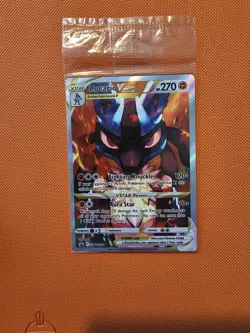 Pokemon TCG Crown Zenith Lucario VSTAR SWSH291 Promo Card Sealed - Image 1
