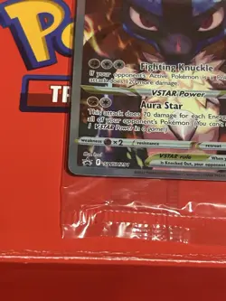 Pokemon TCG Lucario VSTAR SWSH291 Crown Zenith Black Star Promo Card Sealed - Image 2