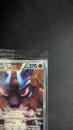 Pokemon TCG Crown Zenith Lucario VSTAR SWSH291 Promo Card Sealed - Image 2