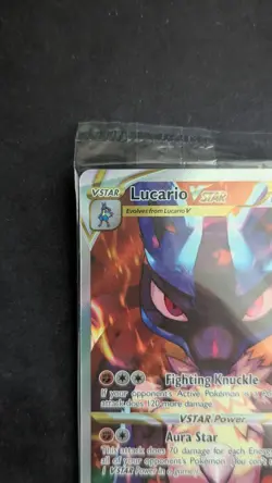 Pokemon TCG Crown Zenith Lucario VSTAR SWSH291 Promo Card Sealed - Image 5