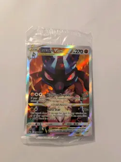 Pokemon TCG Crown Zenith Lucario VSTAR SWSH291 Promo Card Sealed - Image 1