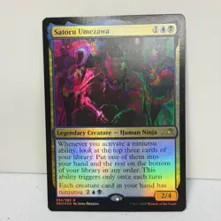 SATORU UMEZAWA 234 RARE PRERELEASE CARDS MAGIC: THE GATHERING FOIL LP - Image 1