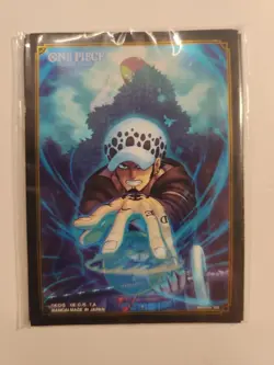 1x Set Of 10 Trafalgar Law Card Sleeves 10ct One Piece - Image 1