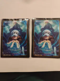 1x Set Of 10 Trafalgar Law Card Sleeves 10ct One Piece - Image 3