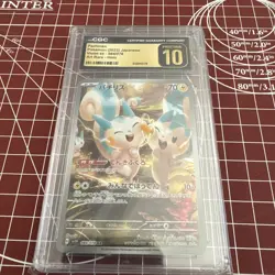 Pokemon Card Pachirisu 084/078 AR JP JPN Violet EX Base SV1V CGC Pristine 10 - Image 1