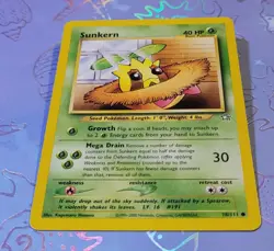 Sunkern 78/111 Neo Genesis Pokemon Card NM - Image 3