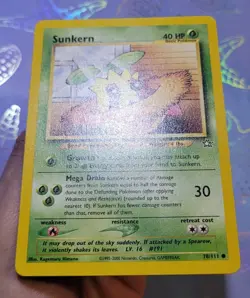 Sunkern 78/111 Neo Genesis Pokemon Card NM - Image 4