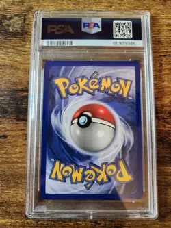 1999 Pokemon TCG Fossil Moltres 1st Edition PSA 9 Mint 27/62 Rare - Image 3