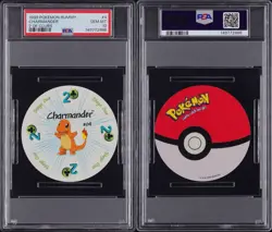 Charmander 2 Clubs Pokemon Playing Card Poker Rummy 1999 Nintendo WOTC PSA 10 - Image 3