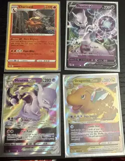 Pokemon GO TCG Pick Your Card Holo/Reverse/V/VSTAR Mewtwo Charizard - Image 1