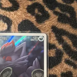 Zorua Illistration Rare 075/064 Shrouded Fable Pokemon Card - Image 3
