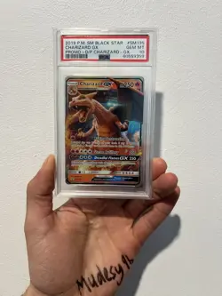 PSA 10 Charizard GX Detective Pikachu Holo 2019 Black Star Promo SM195 Pokemon - Image 1