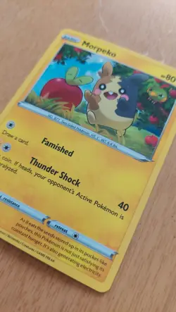Morpeko (SWSH031) Holographic Promo Pokemon Card - Image 1