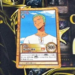 One Piece Carddass Hyper Battle Zoro 2 Cards Set Bandai 2001 Series C402 C522 - Image 2