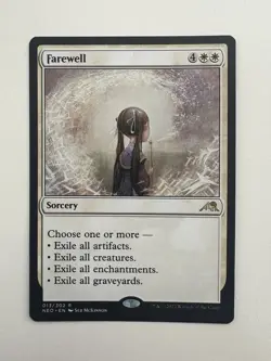 Farewell MTG Magic the Gathering Card NM Near Mint NEO - Image 1