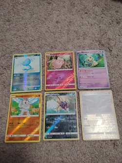 Pokemon Cards 6 Card Lot - Image 1