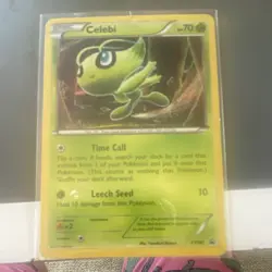 Pokemon TCG Celebi XY187 XY Promo Holo Card Basic 70 HP English - Image 1
