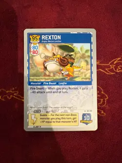 MapleStory Rexton 52/60 Silver Border iTCG Rare Card NM - Image 1