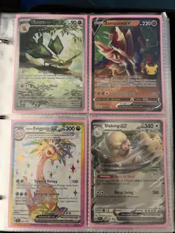 Pokemon Collection Binder 63 Cards Pikachu Charizard Mew - Image 4