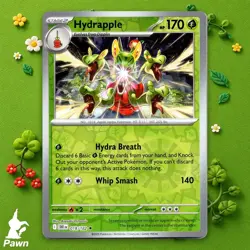 Hydrapple 18/182 Holo Destined Rivals Pokemon TCG Card - Image 1