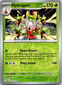 Hydrapple 18/182 Holo Destined Rivals Pokemon TCG Card - Image 3