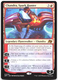 Chandra, Spark Hunter [DFT - 116 Near Mint] - Image 2
