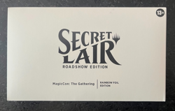 MTG Secret Lair Roadshow Ed. MagicCon: The Gathering - Rainbow Foil Edition NEW - Image 1