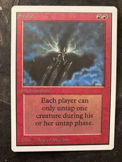 *** UNLIMITED Smoke *** NM-Mint Beauty! - DUTY FREE - Magic MtG - Image 1