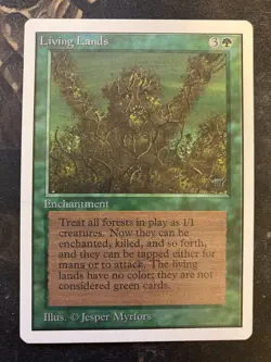 *** UNLIMITED Living Lands *** NM-Mint Beauty! - DUTY FREE - MtG Magic - Image 1