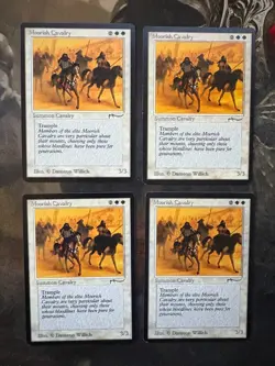 ** ARABIAN NIGHTS Moorish Cavalry (Dark) x4 ** NM-Mint! - DUTY PAID - Magic MtG - Image 1