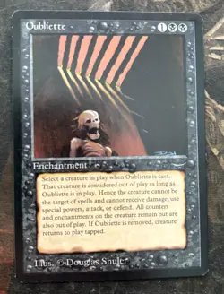 *** ARABIAN NIGHTS Oubliette (Light) *** NM-Mint Beauty! - Vintage Magic MtG - Image 1