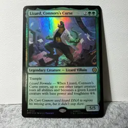 LIZARD, CONNORS'S CURSE MARVEL'S SPIDER-MAN MAGIC: THE GATHERING FOIL 106 LP - Image 1
