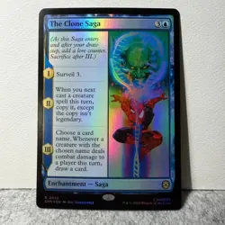 THE CLONE SAGA MARVEL'S SPIDER-MAN MAGIC: THE GATHERING FOIL 28 RARE LP - Image 1